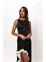Load image into Gallery viewer, Primrose Maxi Dress in Black/Ivory
