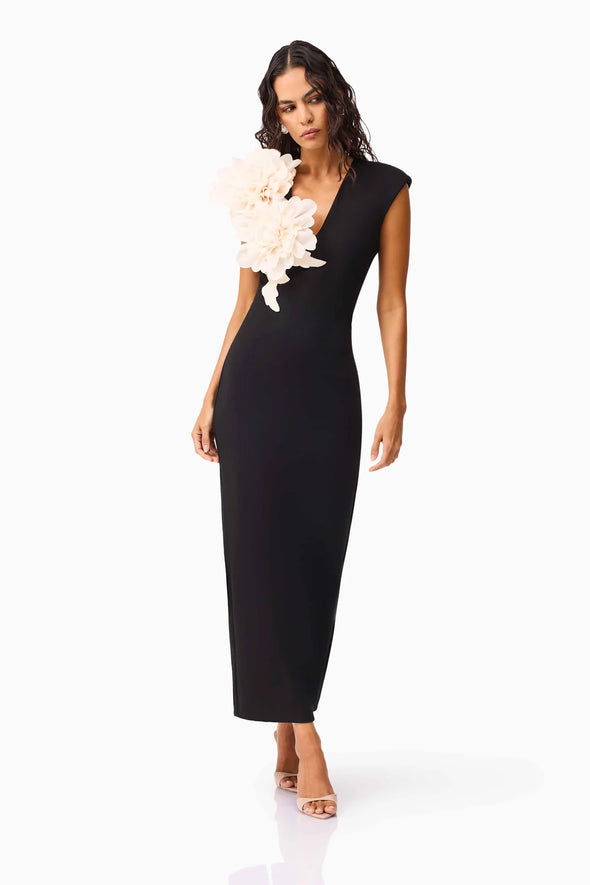 V-Neck Hardware One-Piece Swimsuit