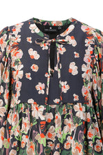 Load image into Gallery viewer, Melinda Print Dress in Black
