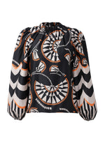 Load image into Gallery viewer, Lilly Blouse in Black
