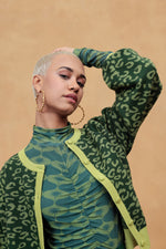 Load image into Gallery viewer, Sherry Cardigan in Pine Needle
