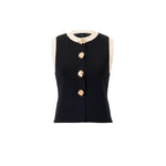 Load image into Gallery viewer, Teri Sweater Vest in Black
