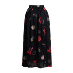 Load image into Gallery viewer, Cecil Printed Skirt in Black
