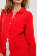 Load image into Gallery viewer, Ellis Shirt in Cherry
