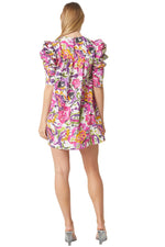 Load image into Gallery viewer, Emilia Dress in Flora Splash
