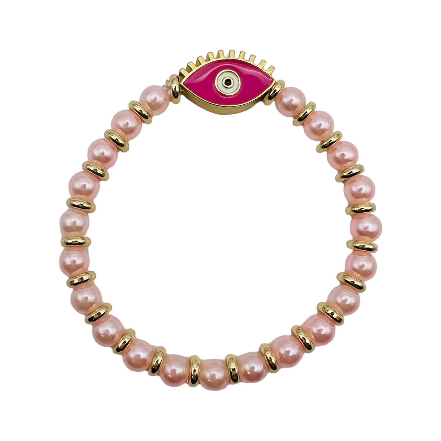 Eye Bracelet in Pink