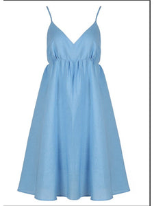 Sissi Dress in Bleu Jean