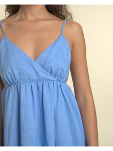 Sissi Dress in Bleu Jean