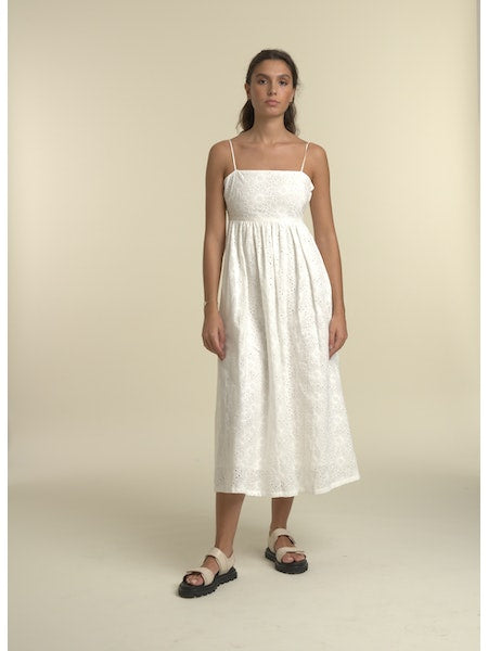 Kana Dress in Blanc