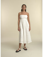 Load image into Gallery viewer, Kana Dress in Blanc
