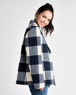 Load image into Gallery viewer, Ricki Jacket in Navy Plaid

