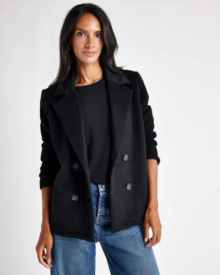Singrid Wool Jacket in Black