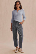 Load image into Gallery viewer, Carissa Corduroy Pant in Ash

