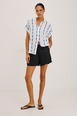 Load image into Gallery viewer, Farrah Shirt in Sardines
