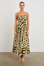 Load image into Gallery viewer, Fatima Dress in Selva
