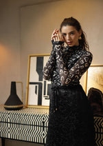 Load image into Gallery viewer, Iris Blouse in Chalk
