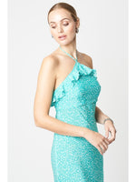 Load image into Gallery viewer, Gabriella Dress in Green Daisy
