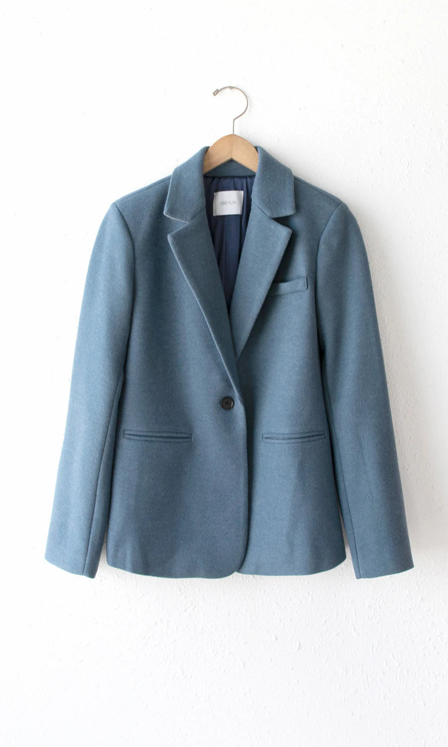 Keller Classic Blazer in Heather Blue