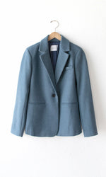 Load image into Gallery viewer, Keller Classic Blazer in Heather Blue
