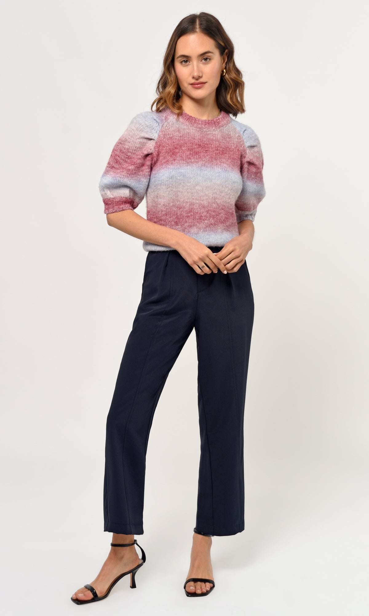 Christi Ombre Sweater Knit Top