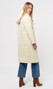 Sammy Quilted Jacket in Ecru