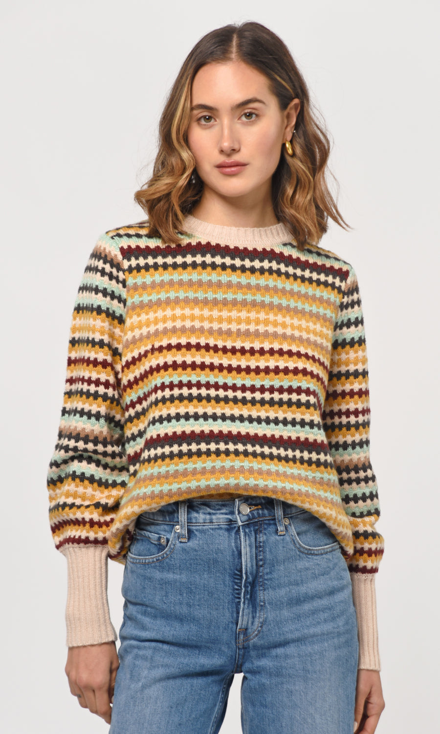 Orlando Sweater in Rust Multi