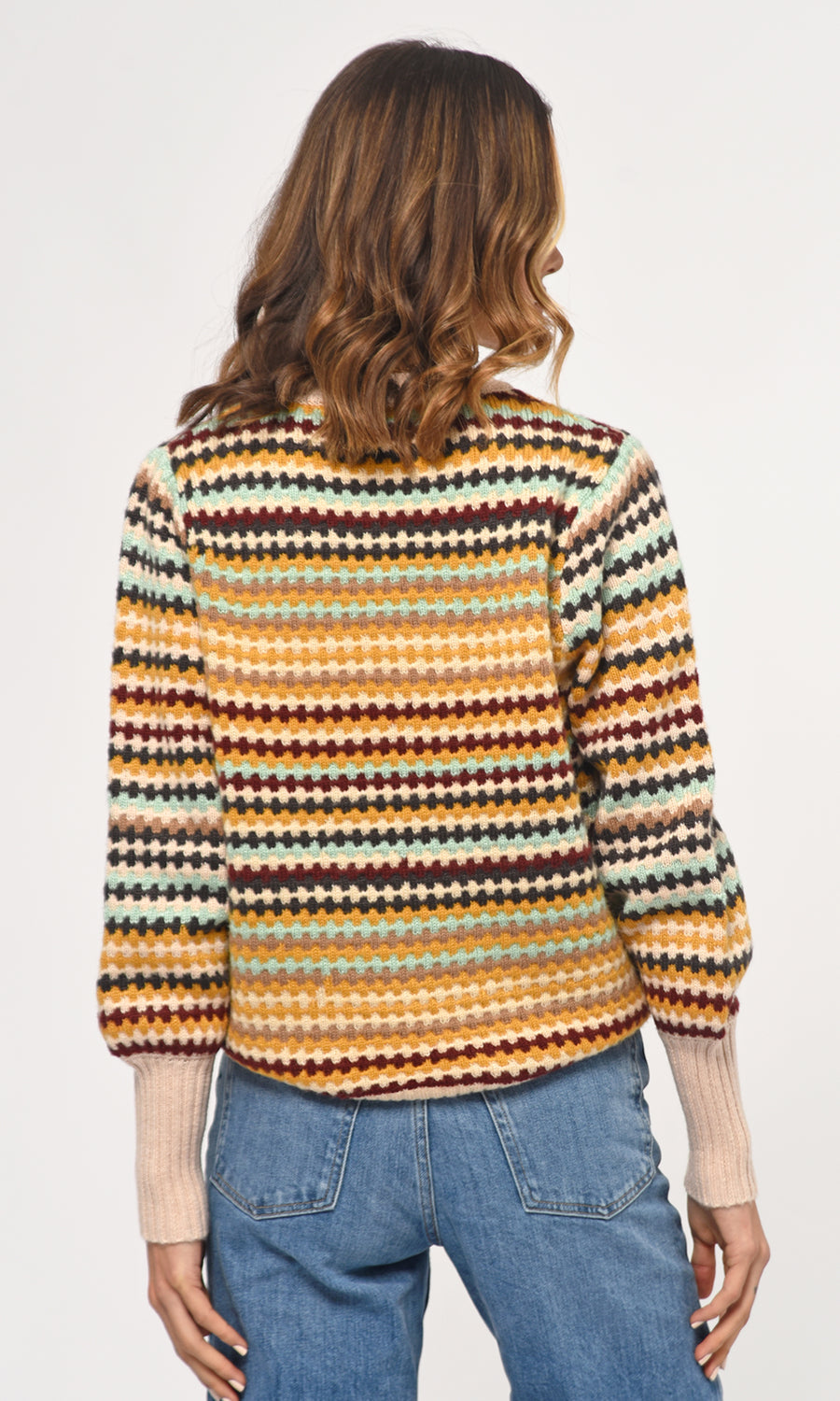 Orlando Sweater in Rust Multi