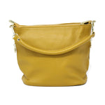 Load image into Gallery viewer, Leather Zipper Bag in Mustard
