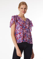 Load image into Gallery viewer, Dana Blouse in Petunia
