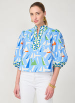 Load image into Gallery viewer, Bethany Blouse in Capri Print
