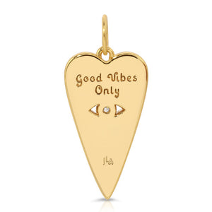 Good Vibes Only Necklace in Gold