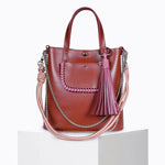 Load image into Gallery viewer, Grand Ame Calf Leather Bag in Terra Blush
