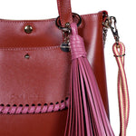 Load image into Gallery viewer, Grand Ame Calf Leather Bag in Terra Blush
