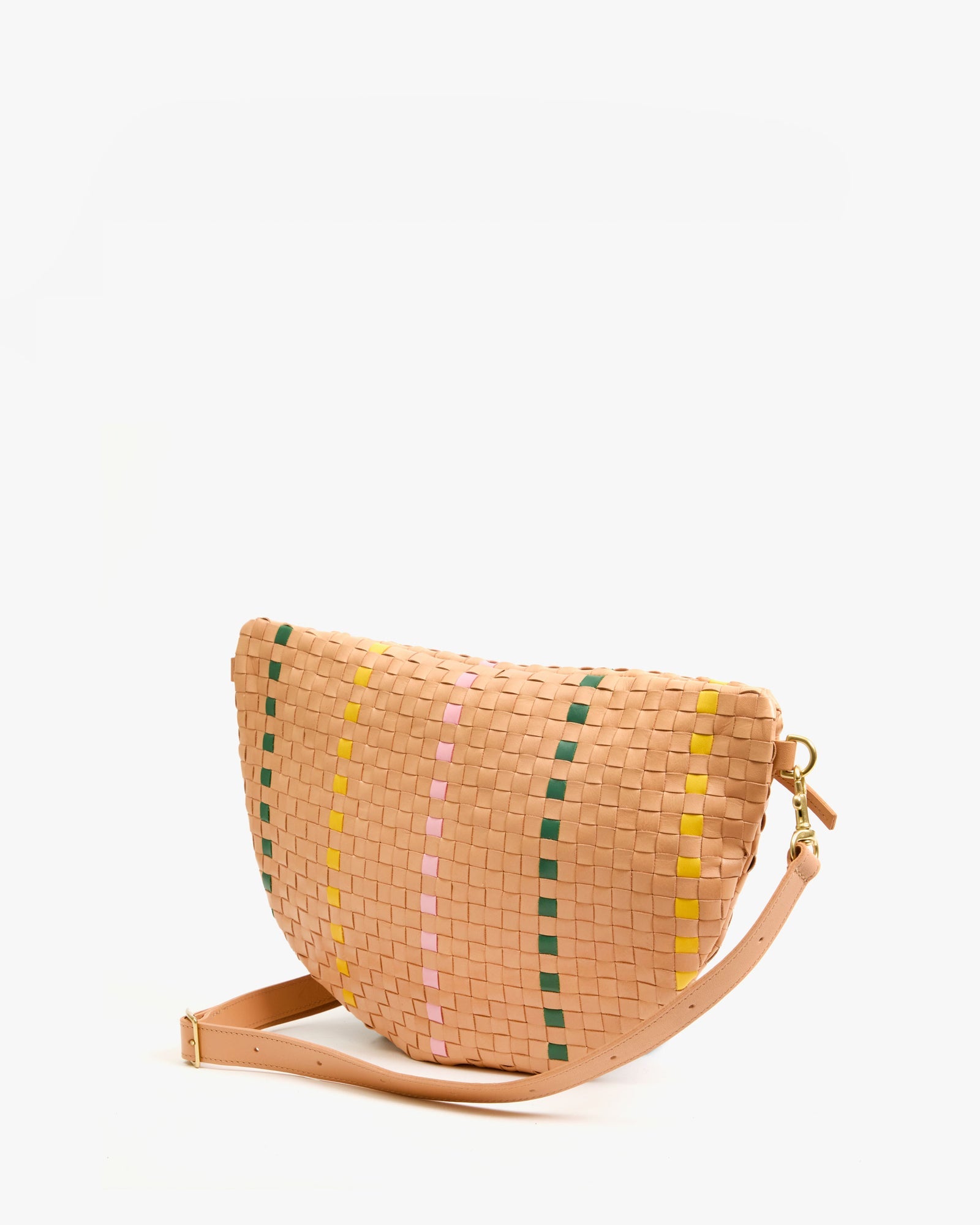 Grande Fanny Bisque Woven Checker w/ Stripe
