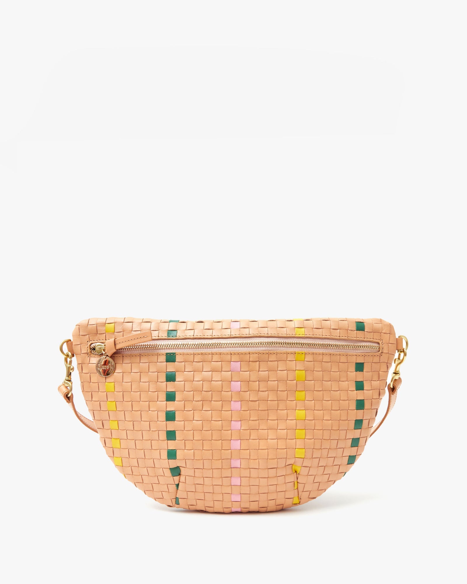 Grande Fanny Bisque Woven Checker w/ Stripe