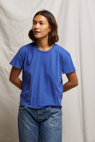 Harley Tee in Violet Blue