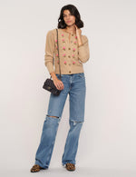 Load image into Gallery viewer, Lopez Cardigan in Wheat
