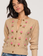 Load image into Gallery viewer, Lopez Cardigan in Wheat
