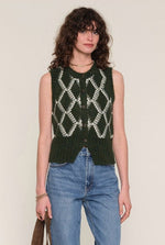 Load image into Gallery viewer, Mina Vest in Olive
