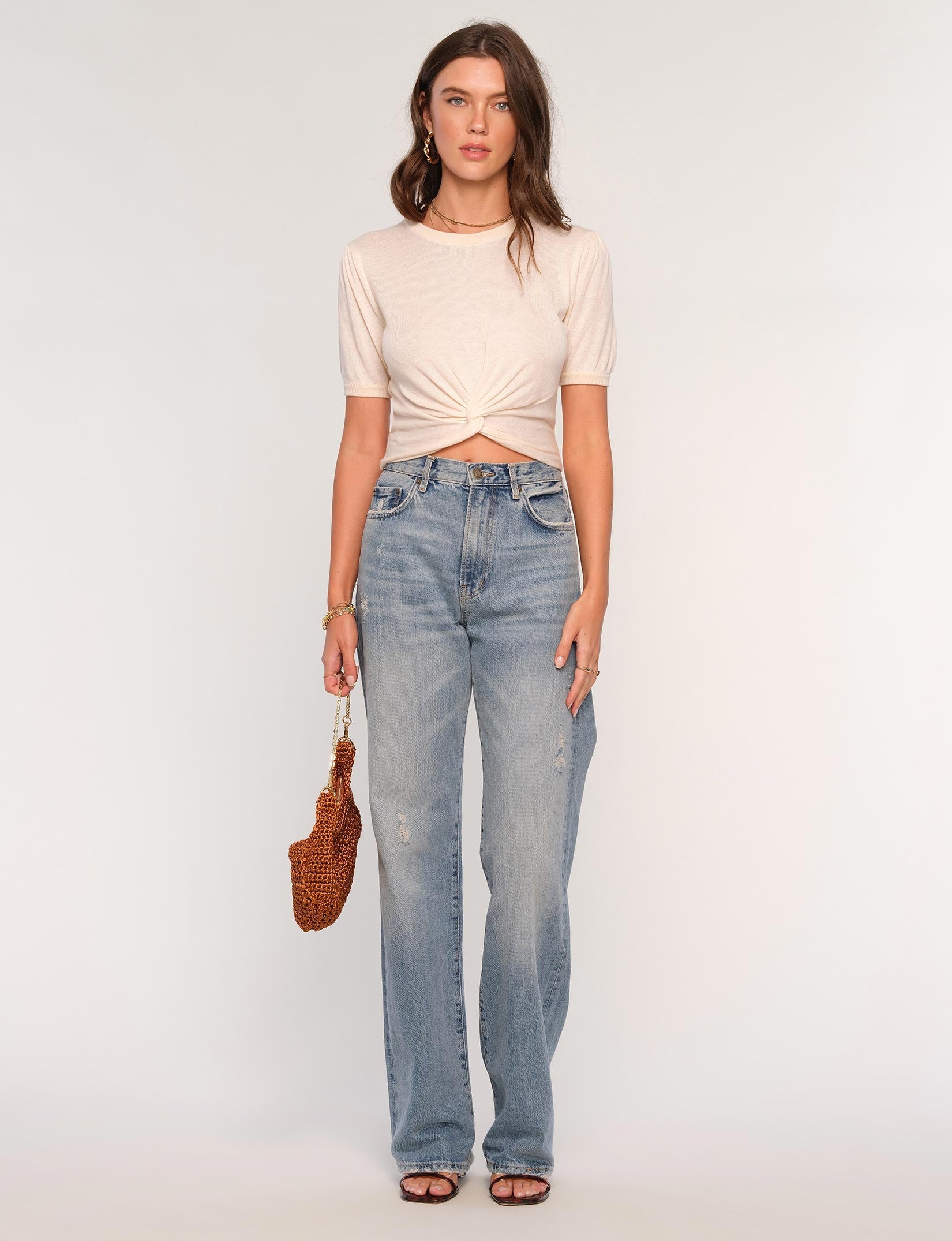 Robinson Top in Ecru