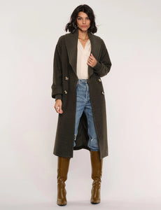 Laria Coat in Olive