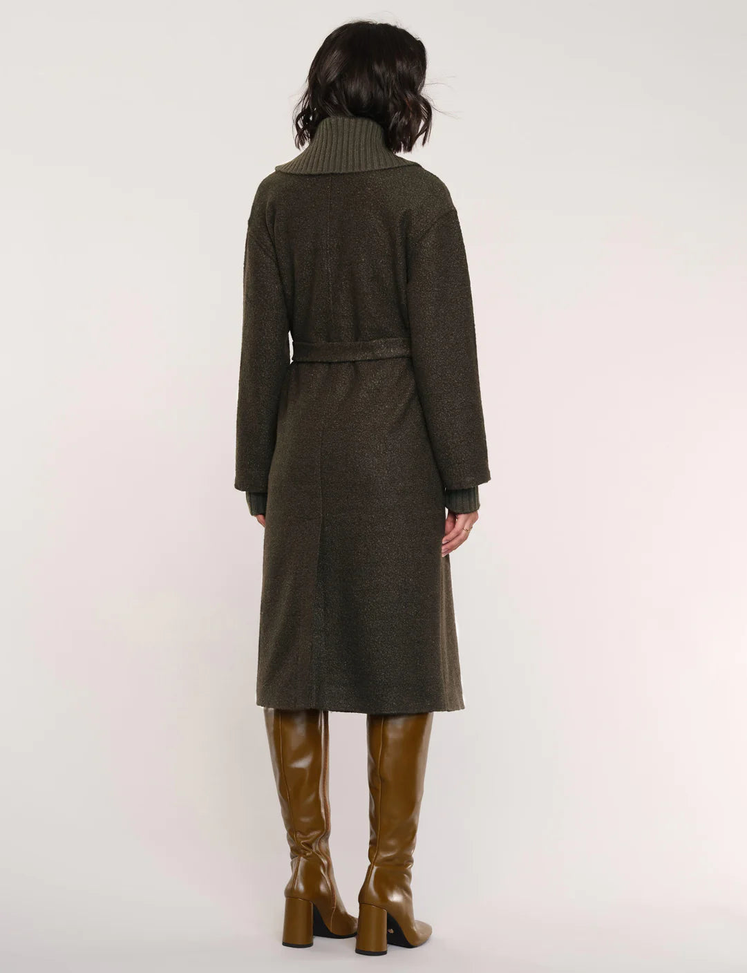 Laria Coat in Olive