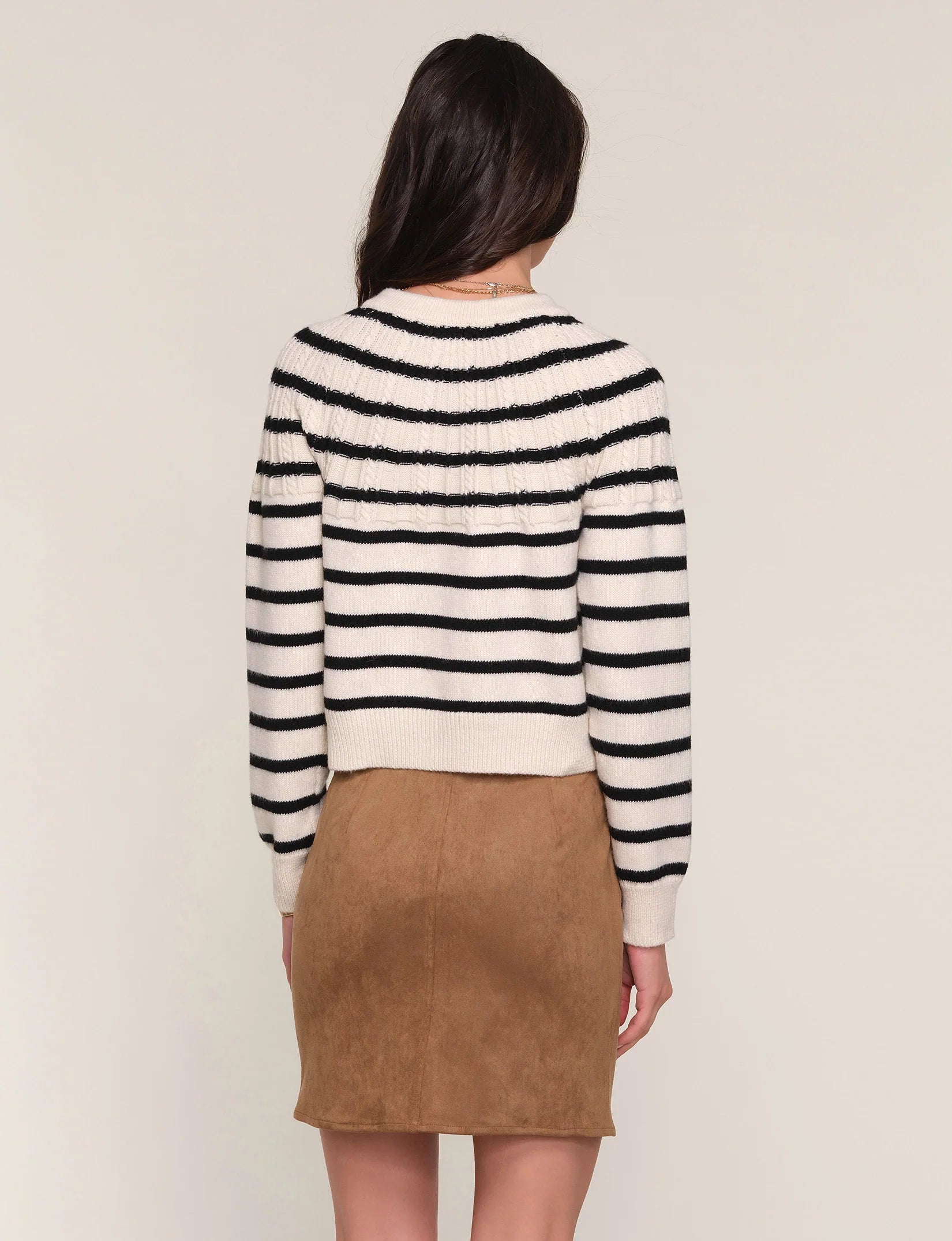 Selene Cardigan in Ivory