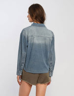 Load image into Gallery viewer, Adelie Shirt in Stone
