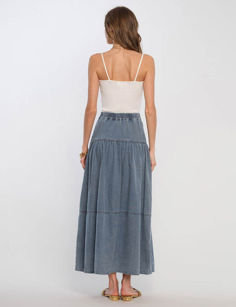 Bryony Leopard Print Maxi Skirt JINX GOLDEN BROWN | ALLSAINTS US