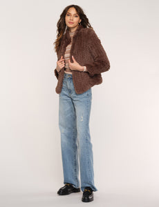 Aria Jacket in Saddle