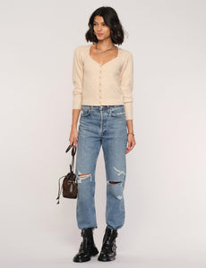 Pedretti Cardigan in Ecru