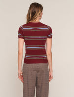 Load image into Gallery viewer, Brenna Top in Merlot
