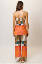 Load image into Gallery viewer, Rally Jumpsuit in Multi Varigated Stripe

