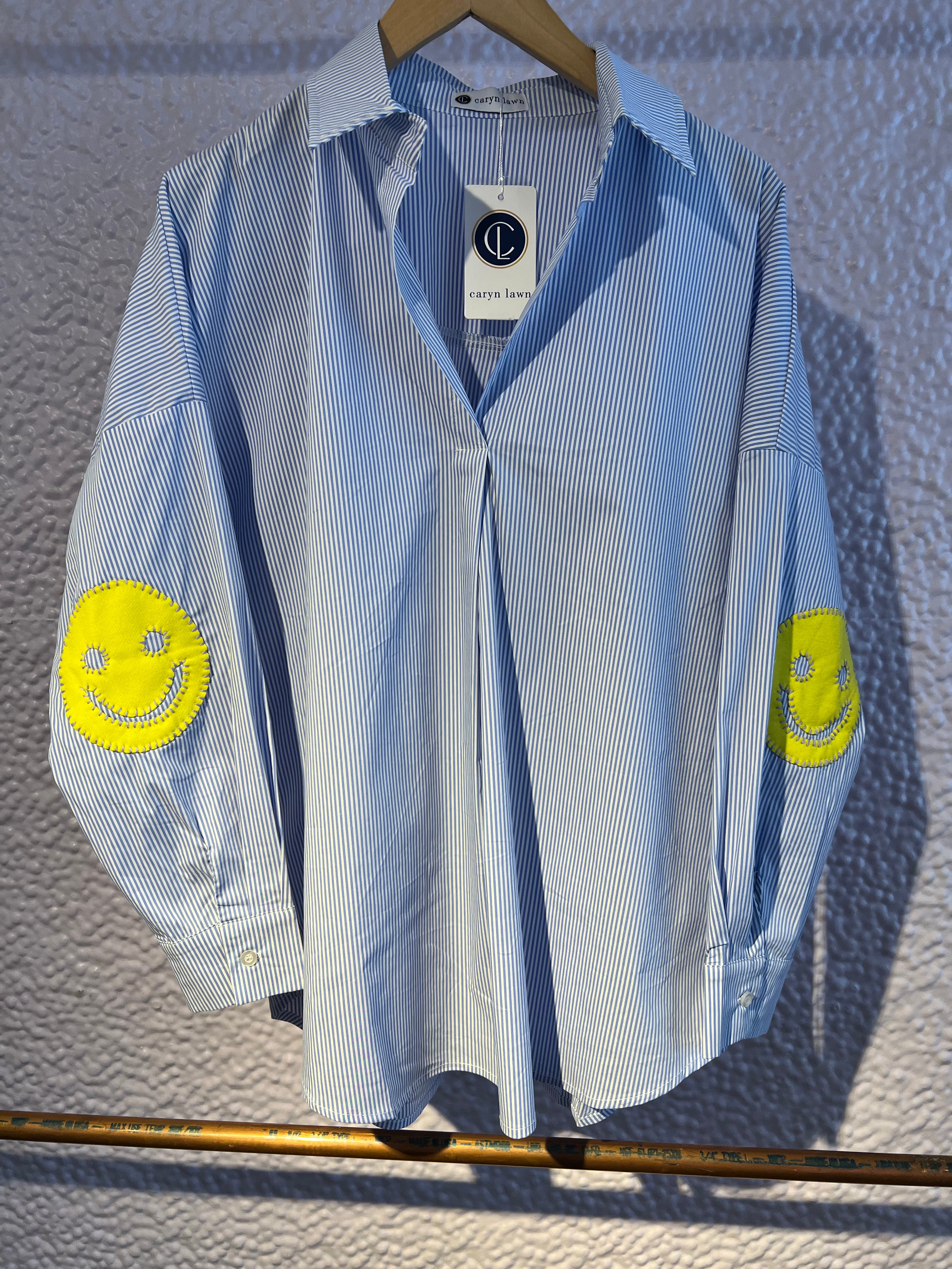 Preppy Shirt in Spring Oxford Stripe